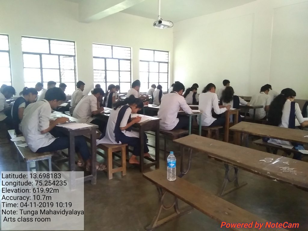 Arts Class Room - Tunga Mahavidyalaya
