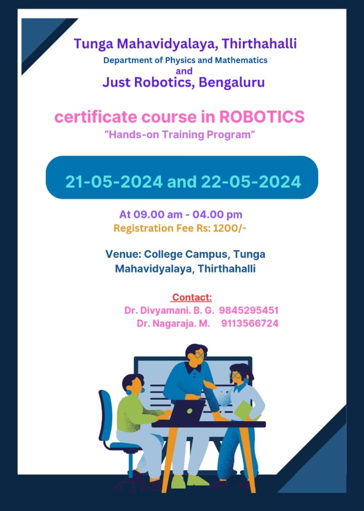 Certificate Training on Robotics - 2024