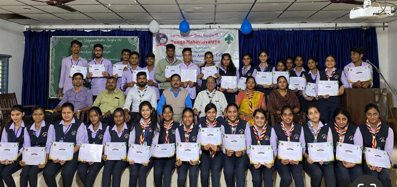 Rovers and Rangers certificate distribution ceremony